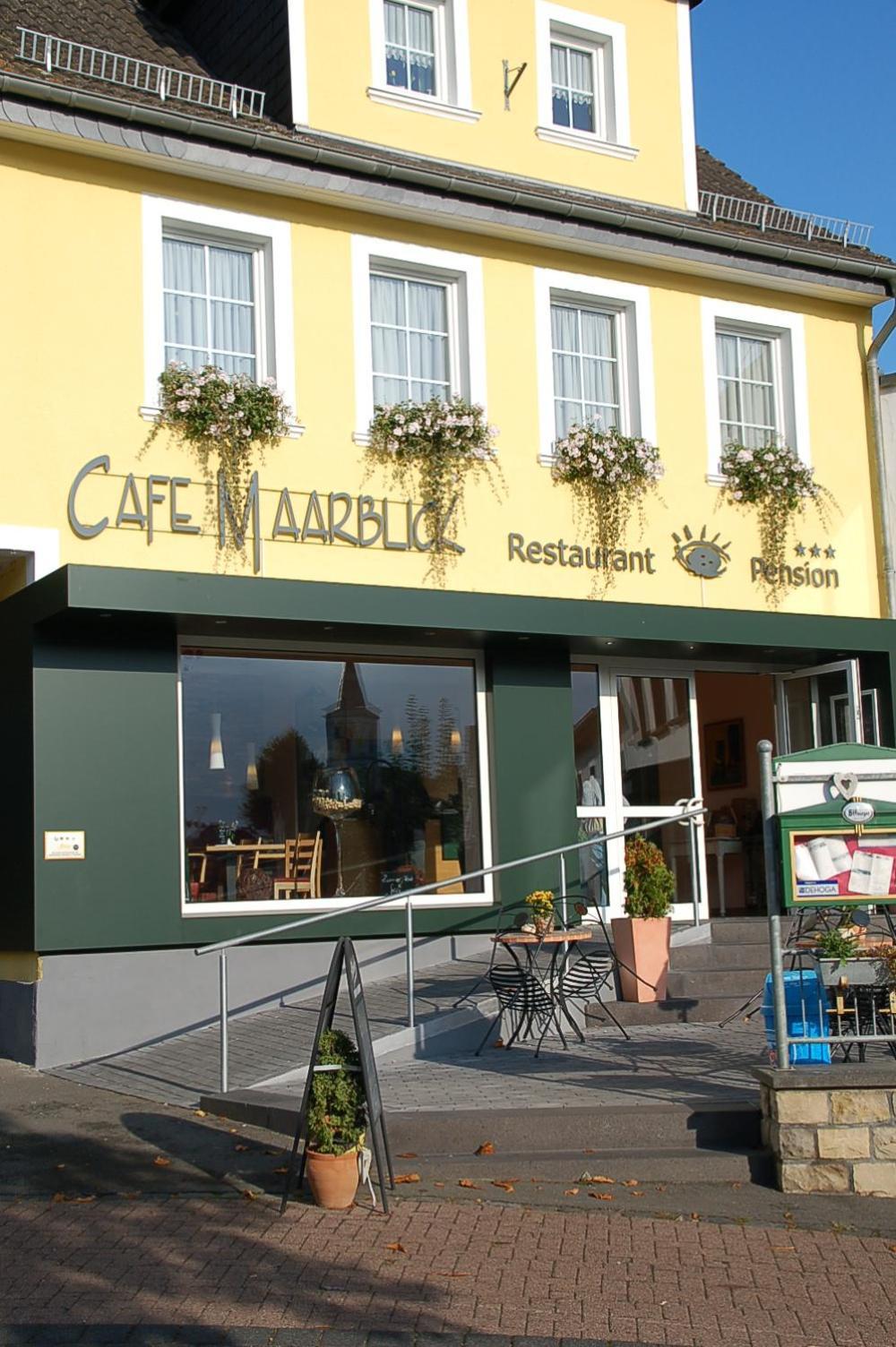 Hotel-Ferienwohnungen Cafe Maarblick شالكينميهرين المظهر الخارجي الصورة