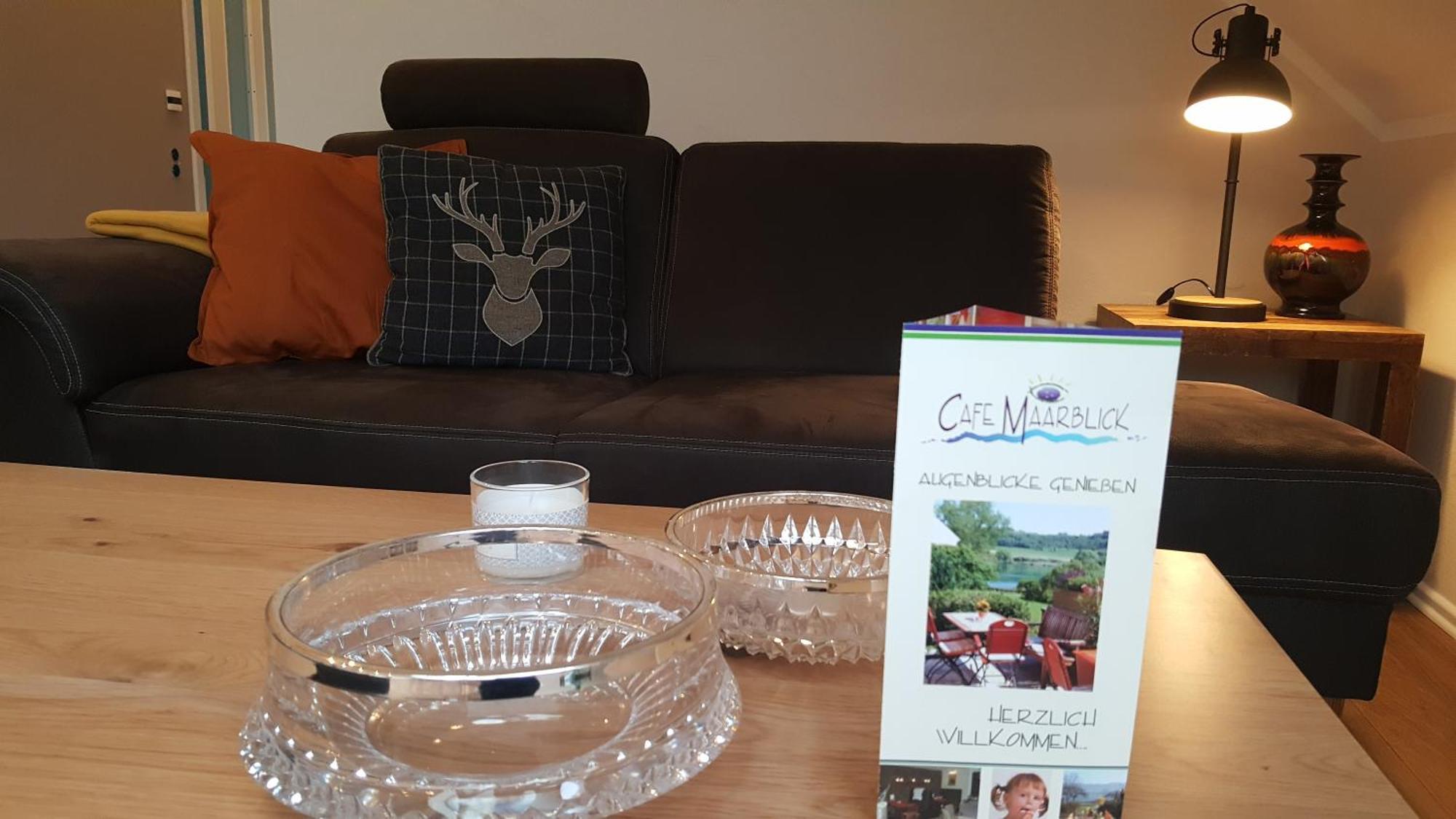 Hotel-Ferienwohnungen Cafe Maarblick شالكينميهرين المظهر الخارجي الصورة